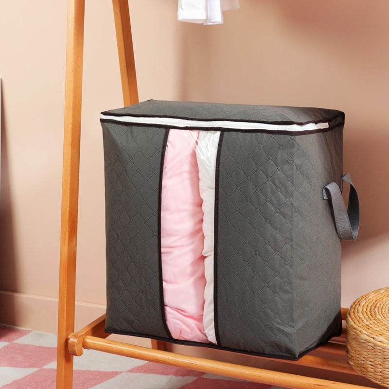 Bolsa-De-Almacenamiento-Para-Ropa-Plegable-Textil-Gris-47x50-cm-2-29030