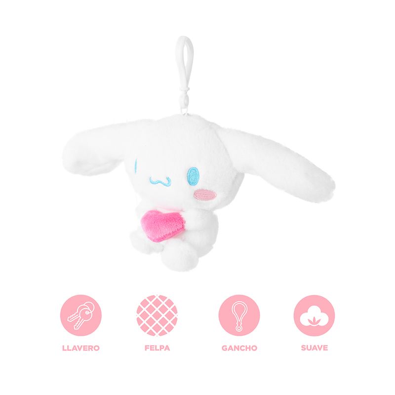 Llavero-Sanrio-Cinnamoroll-Felpa-Blanco-16-5-cm-4-29160