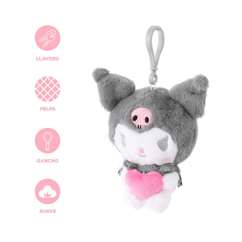 Llavero-Sanrio-Kuromi-Felpa-17-cm-4-29162