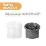 Organizador-De-Escritorio-Silver-Gray-Pl-stico-Negro-15-5x11-8x17-5-cm-6-29217