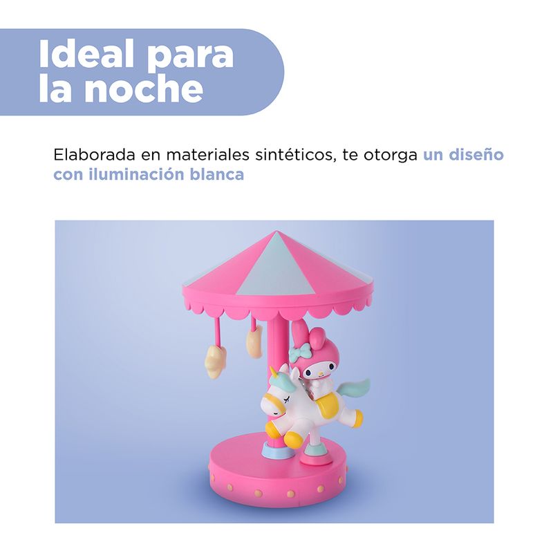 L-mpara-De-Noche-Sanrio-My-Melody-Carrusel-Sint-tica-11x10-5-cm-6-29011