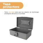 Caja-De-Almacenamiento-Silver-Gray-Sint-tica-Negra-28-5x19-3x13-5-cm-7-29216