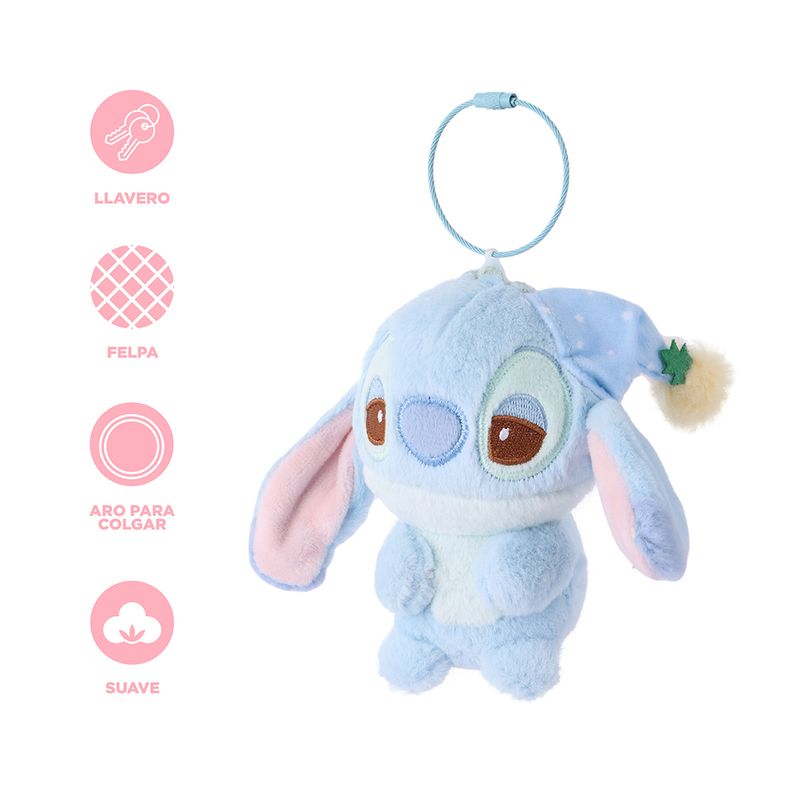 Llavero-Disney-Stitch-Hora-De-La-Siesta-Felpa-18-cm-4-29349