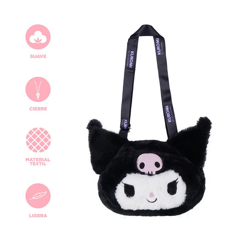 Bolso-Crossbody-Sanrio-Kuromi-Textil-Negro-4-29384