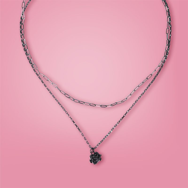 Collar-Dark-Met-lico-Negro-Dise-o-Multicadena-2-29390