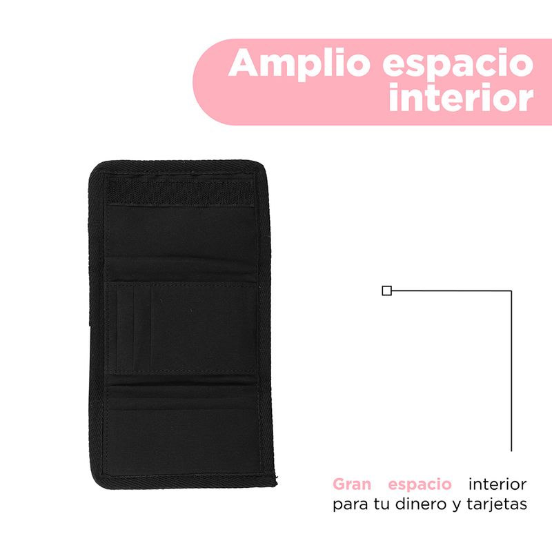 Cartera-Para-Mujer-Minimalista-Textil-Negra-13x1x9-cm-5-29463