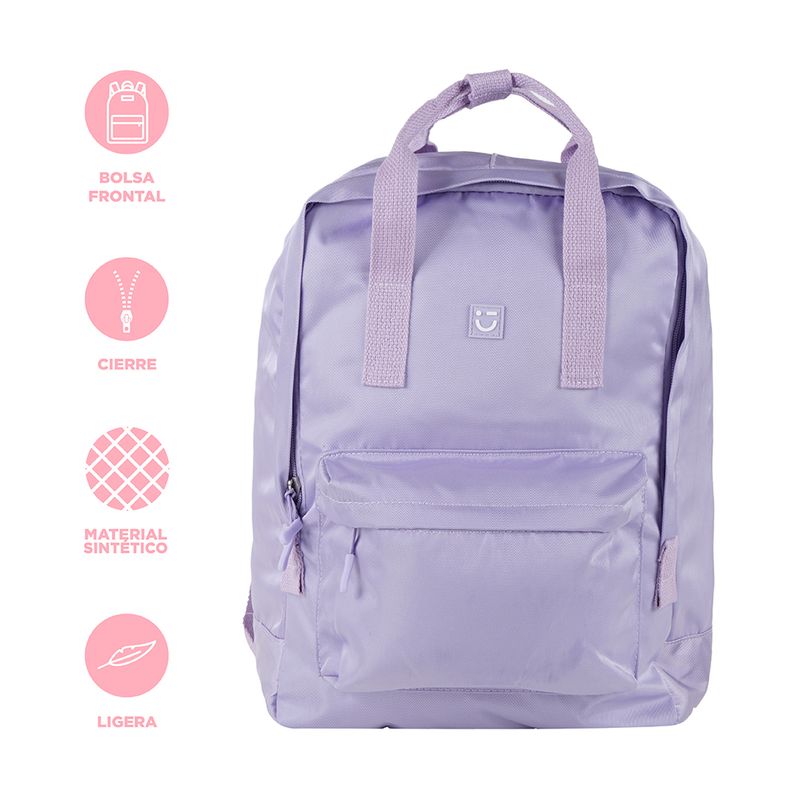 Mochila-Casual-Minimalista-100-Poli-ster-Lila-27x13x37-cm-4-29466