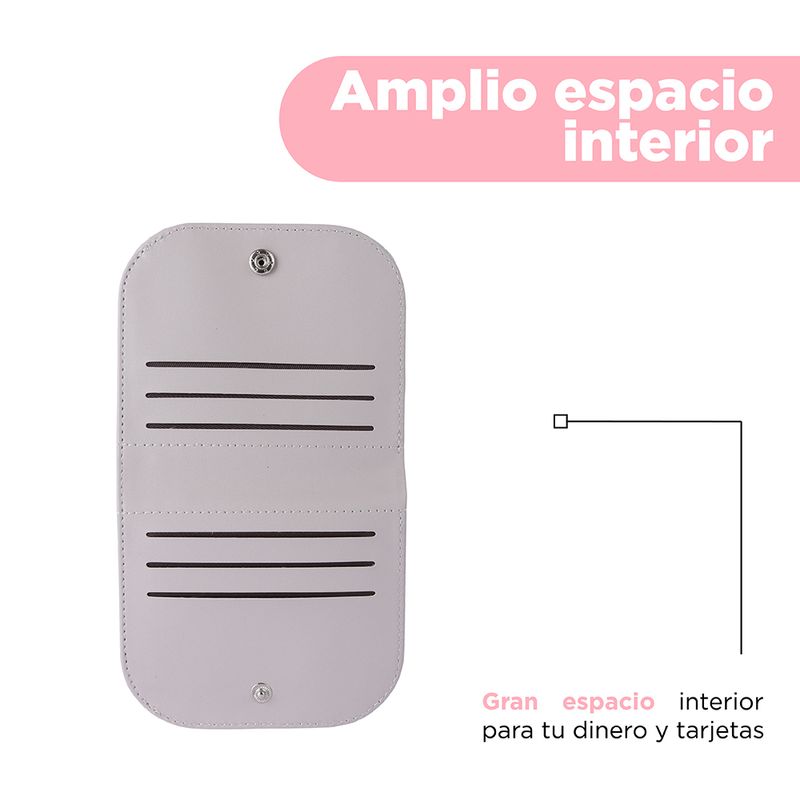 Cartera-Para-Mujer-Shiny-Sint-tica-Plateada-11x10x1-cm-4-29472