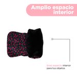 Mochila-Casual-Cherry-Valentine-Textil-Negra-32x14x26-cm-5-29477