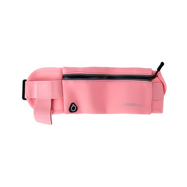 Cangurera Deportiva 100% Poliéster Rosa 39.5x10.5x2 cm