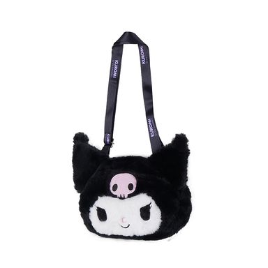 Bolso Crossbody Sanrio Kuromi Textil Negro