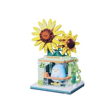 Bloques De Construcción Penple Toy Blooming Girasoles 311 Piezas