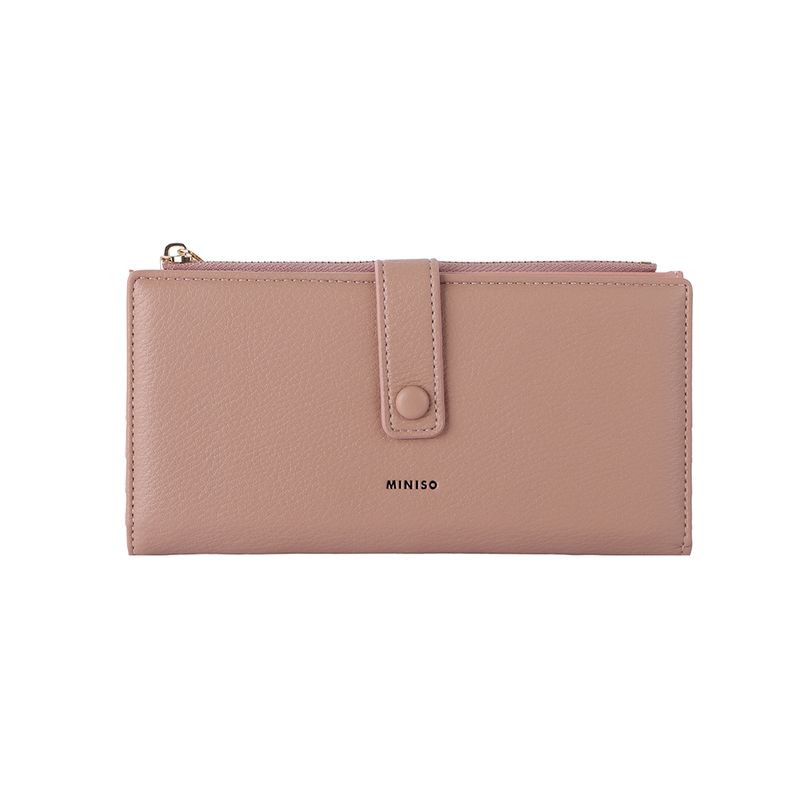 Cartera-Larga-Para-Mujer-Minimalista-Sint-tica-Caf-12x9x10-cm-1-29493