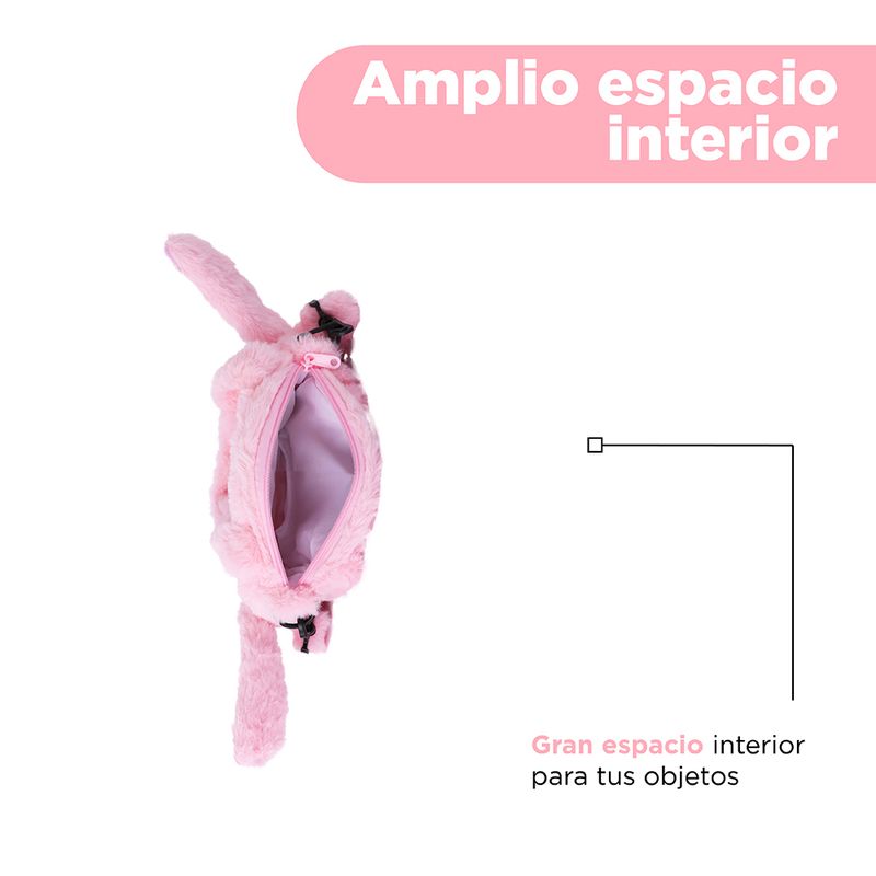 Bolso-Crossbody-Disney-ngel-Afelpado-Textil-Rosa-25x23-cm-5-29088