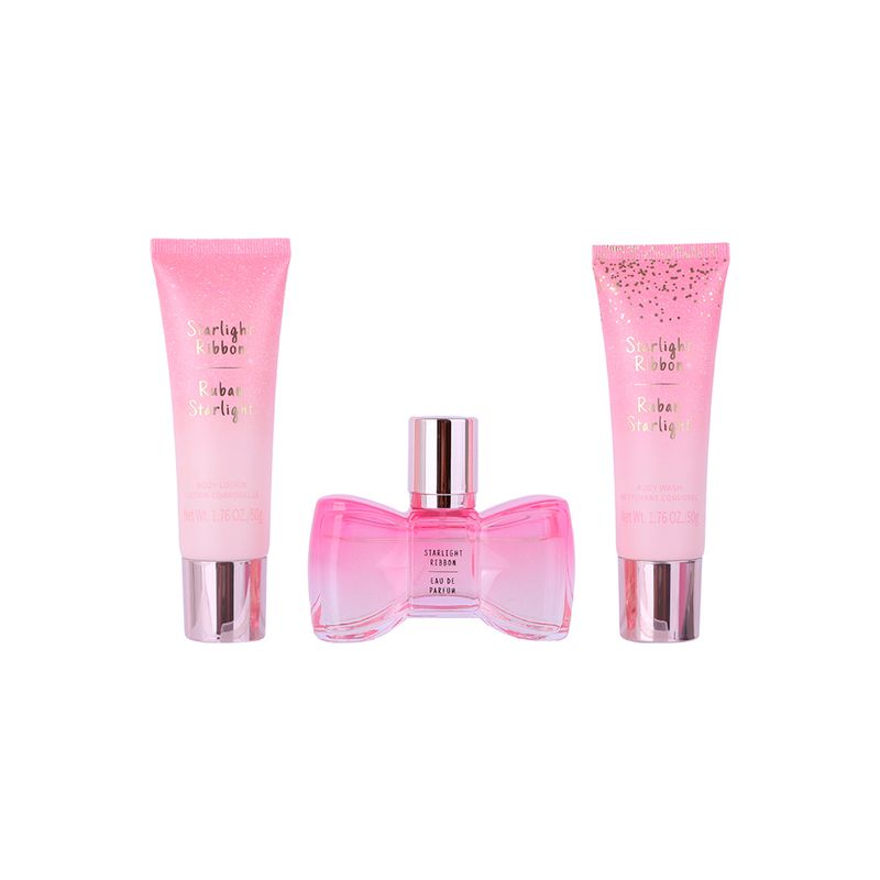 Kit-Perfume-Loci-n-Corporal-Y-Gel-De-Ba-o-Para-Mujer-Miniso-Starlight-Ribbon-30-ml-50gr-3-Piezas-1-26114