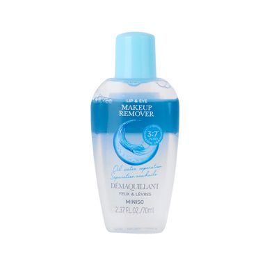 Desmaquillante Para Ojos Y Labios Miniso Bifásico 70 ml