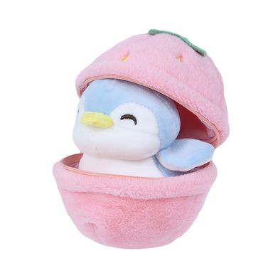 Peluche Con Estuche De Fresa Sr. Miniso Felpa