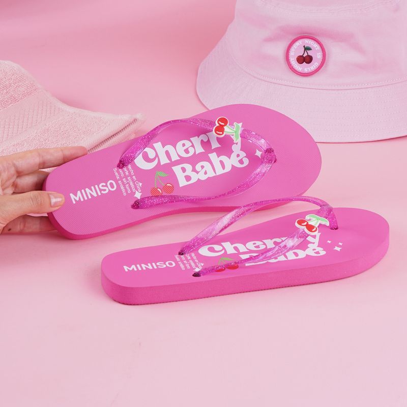 Sandalias-Para-Mujer-Cherry-Valentine-Sint-ticas-Rosas-Talla-24-Estampado-Tipogr-fico-2-29694