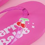 Sandalias-Para-Mujer-Cherry-Valentine-Sint-ticas-Rosas-Talla-24-Estampado-Tipogr-fico-4-29694