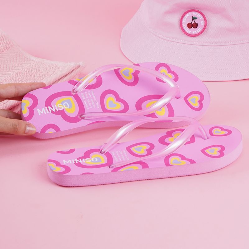 Sandalias-Para-Mujer-Cherry-Valentine-Sint-ticas-Rosas-Talla-24-Estampado-De-Corazones-2-29696