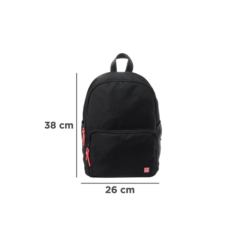Mochila-Casual-Minimalista-Textil-Negra-26x38-cm-5-29723