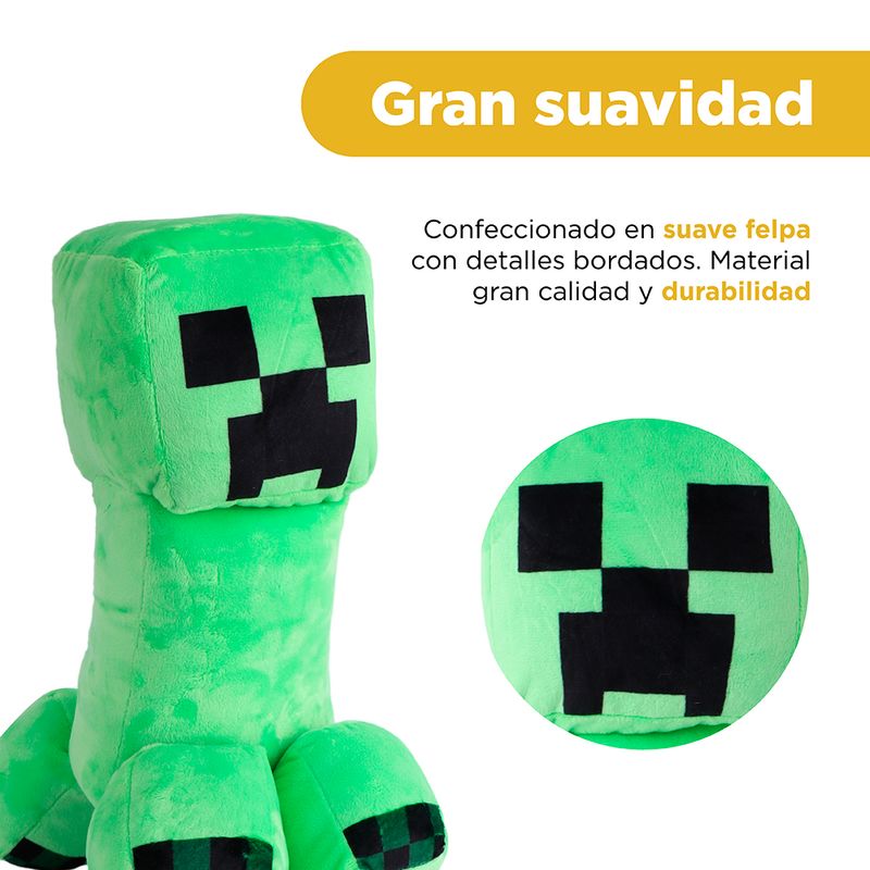 Peluche-Minecraft-Creeper-Felpa-Verde-35x13-cm-5-29807