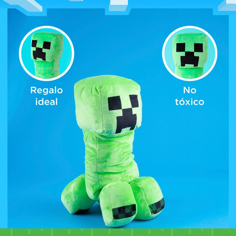 Peluche-Minecraft-Creeper-Felpa-Verde-35x13-cm-6-29807