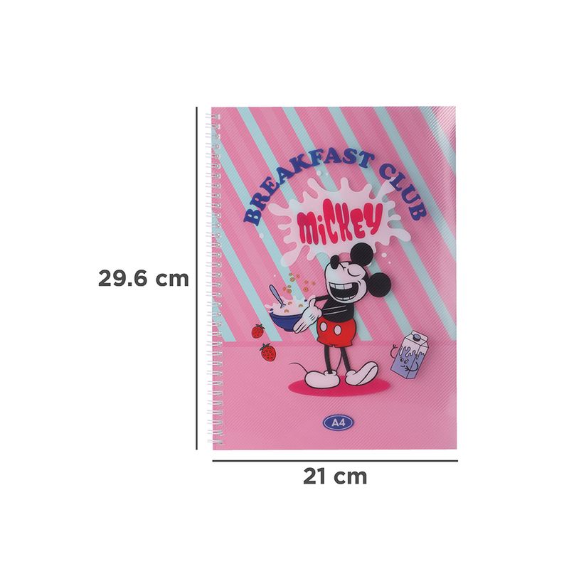 Libreta-De-Espiral-Disney-Mickey-Mouse-Rosa-21x29-6-cm-60-Hojas-4-29817