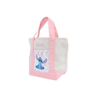 Bolso Tote Disney Stitch Textil Rosa 30x24 cm