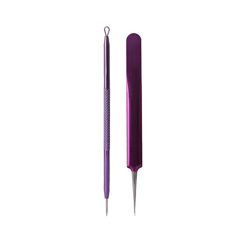 Kit-Removedor-De-Puntos-Negros-Minimalista-Acero-Inoxidable-Morado-2-Piezas-1-29622