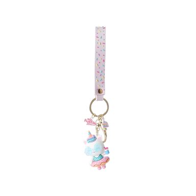 Llavero Mis Pastelitos Unicornio Swimming Sintético Blanco 16 cm