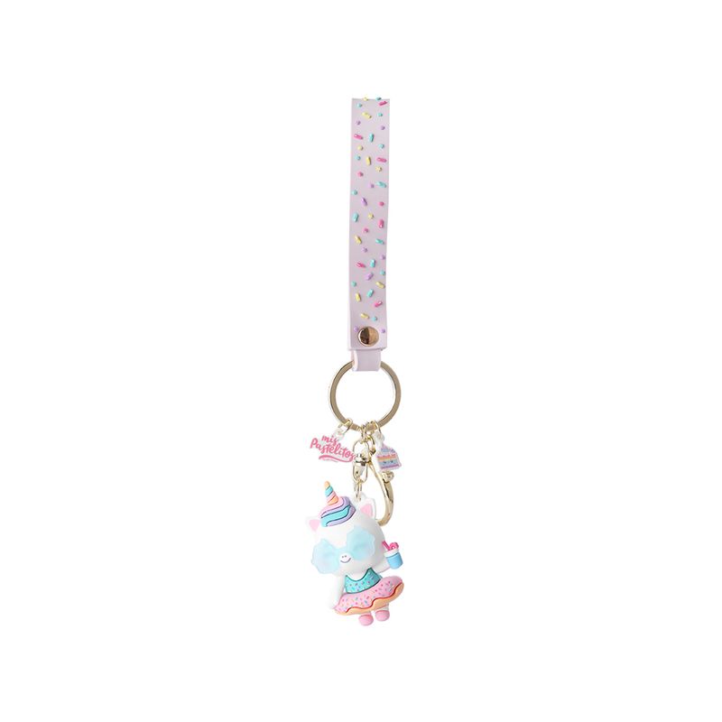 Llavero-Mis-Pastelitos-Unicornio-Swimming-Sint-tico-Blanco-16-cm-1-29742