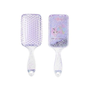 Cepillo Para Cabello Mis Pastelitos Interior Con Glitters Sintético Lila