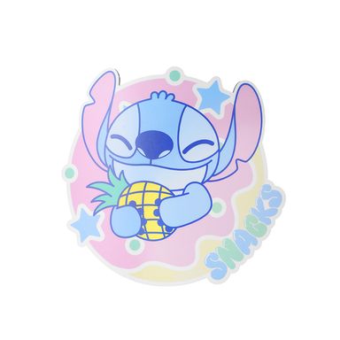 Mouse Pad Disney Stitch Alegría Mágica Textil Azul 25.5x22.4 cm