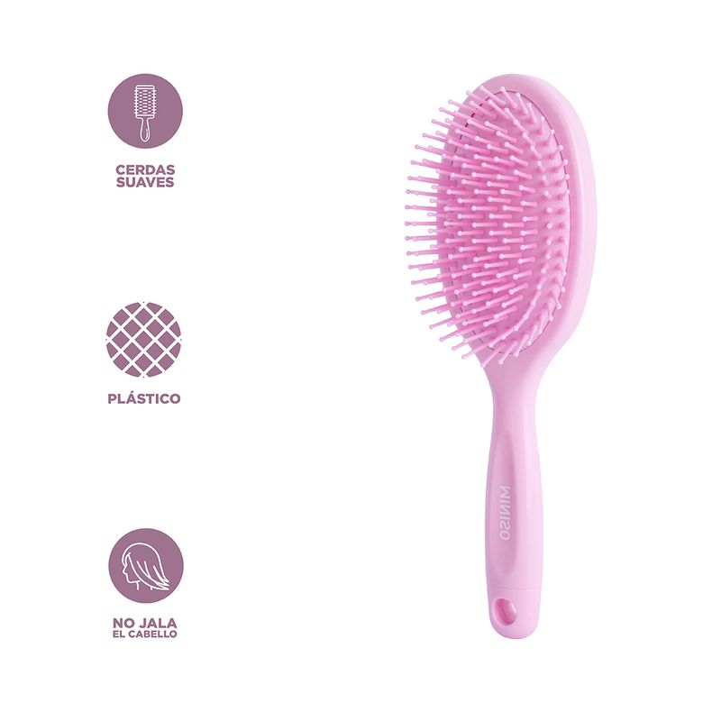 Cepillo-Para-Cabello-Sanrio-Hello-Kitty-Ovalado-Sint-tico-Rosa-4-28888