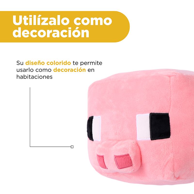 Peluche-Minecraft-Cerdito-Felpa-Rosa-19x30-cm-6-29786