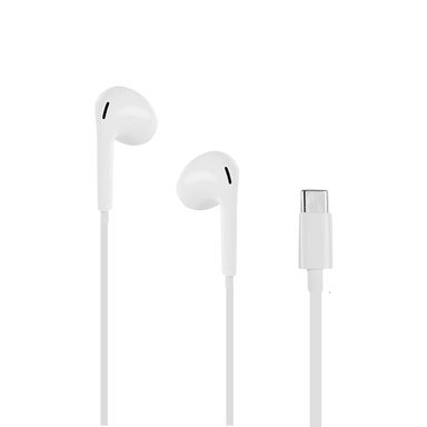 Audífonos  Tipo C Modelo W10103 MINISO Blanco