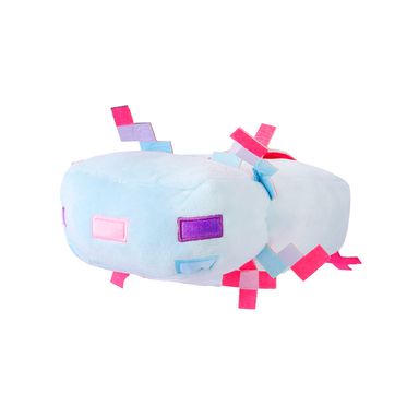 Peluche Minecraft Ajolote Felpa Azul 15x42.5 cm