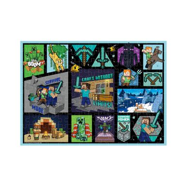 Rompecabezas Minecraft Multiaventura Multicolor 70x50 cm 1000 Piezas