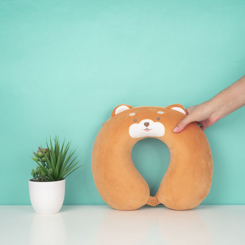 Almohada-Para-Viaje-Perro-Shina-Inu-Espuma-Viscoel-stica-Caf-2-4462