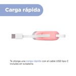 Bater-a-Port-til-Power-Bank-Con-Cable-Tipo-C-Y-USB-Rosa-2000-MAh-5-29868