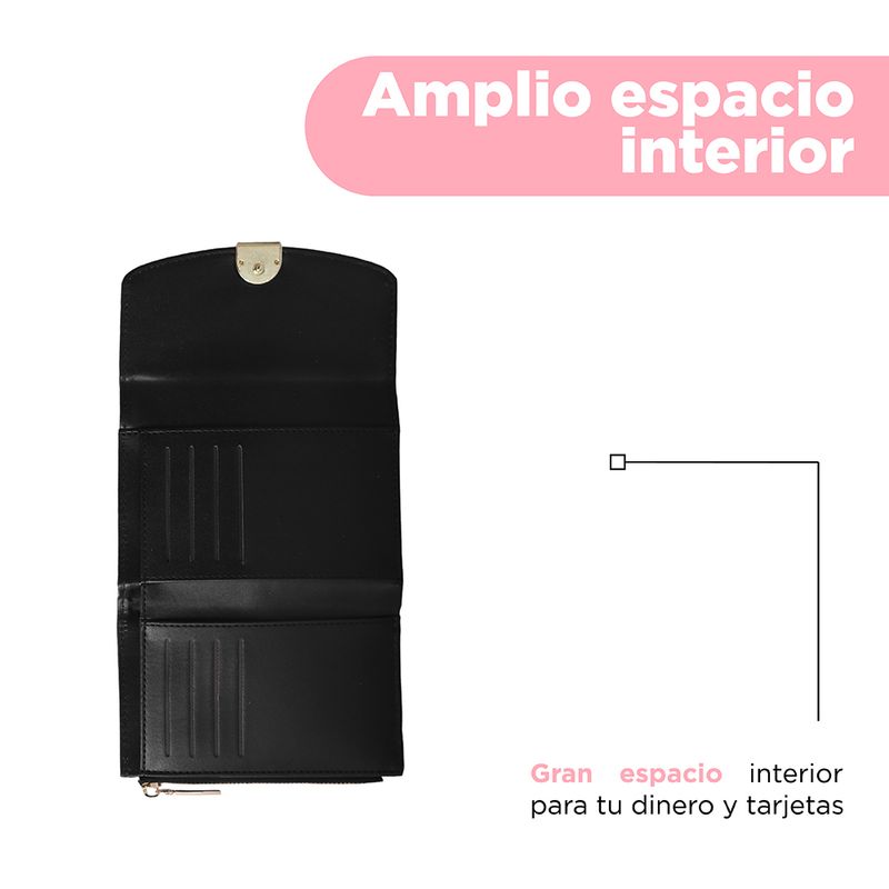 Cartera-Para-Mujer-Cl-sica-Sint-tica-Negra-14x10x3-cm-4-29869