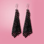 Aretes-Dark-Met-licos-Negros-Dise-o-Tipo-Malla-2-29888