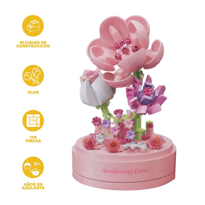Bloques-De-Construcci-n-My-Little-Garden-Rosas-179-Piezas-3-29890