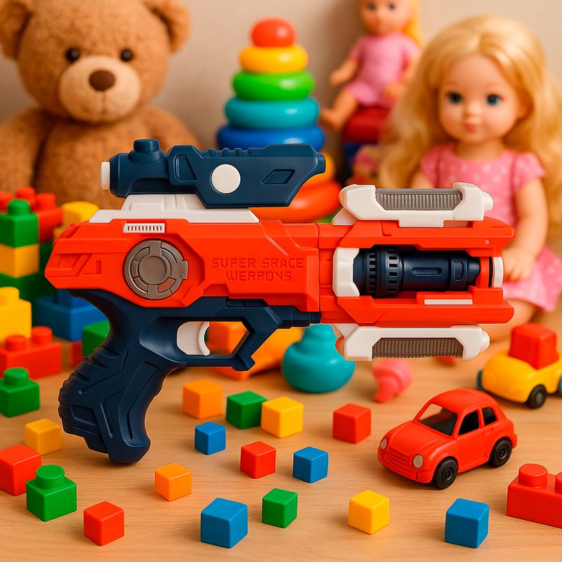Pistola-De-Juguete-Con-Luces-Y-Sonidos-Outer-Space-Sint-tica-Multicolor-2-29908