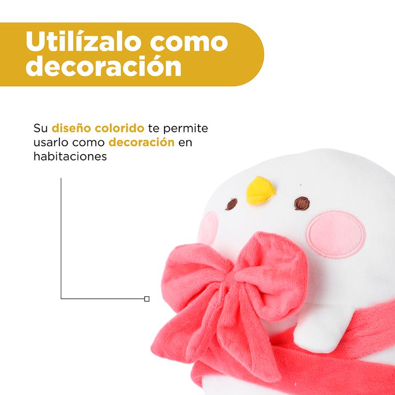 Peluche-Piske-Kanahei-Felpa-Blanco-19x17-cm-6-29926