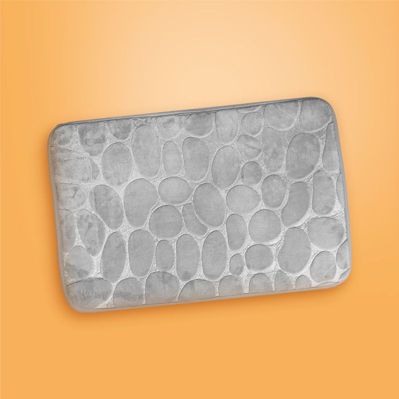 Tapete-Decorativo-Dise-o-tipo-Piedras-100-Poli-ster-Gris-60x40-cm-2-29932
