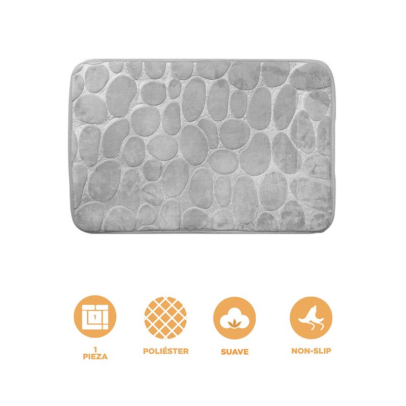 Tapete-Decorativo-Dise-o-tipo-Piedras-100-Poli-ster-Gris-60x40-cm-3-29932