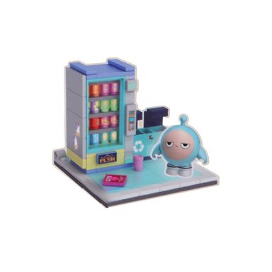 Bloques De Construcción Eggy Party Rocky Maquina Expendedora Multicolor 119 Piezas