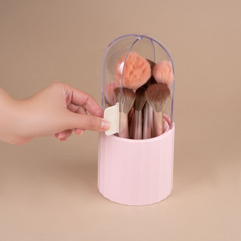 Organizador-Para-Brochas-De-Maquillaje-A-Prueba-De-Polvo-Pl-stico-Rosa-2-29944